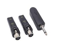 YUEHISY Wireless XLR Transmitter Receiver, 2.4G with Type C Fast Charging, 4-6H Battery, Auto Pair, Low Latency, 30-50M, for Dynamic Condenser Mic Stage