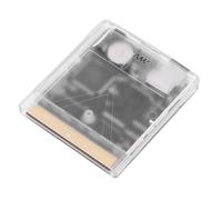 YUEHISY YUEHISY 8GB Game Card Fit for GBC Console, Built in Memory Multi Game Cartridge with Auto Save, Compatible with Gameboy Advance SP Light (Transparent Purple) (Transparent White)