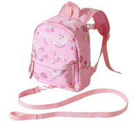 YUEHNEOM Harness Backpack with Removable Tether Travel Toddler Safety Backpack Anti-Lost Kids’ Mini Backpack Kids Baby Harness Backpack for Toddlers Age 1-5 Years (Pink)