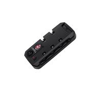 YUEHUA TSA Approved 3 Digit Combination Lock, Black Luggage Code Lock, Travel Zipper Lock