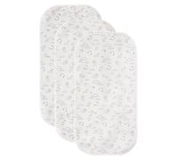 Yuehuamech 3 Pack Larger Softer Changing Pad Liners Waterproof Cotton Flannel Washable Reusable Changing Table Cover Liners Baby Diaper Changing Mat Sheet 11.8x23.6 inch
