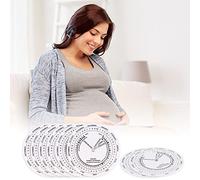 Yuehuamech 8Pcs Pregnancy Wheel Professional Pregnant Due Date Calculator for Doctors Midwives Nurses Pregnant Patients Fertility Predictor and Tracker for Mom