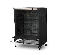 Yuehuamech Bird Cage Cover Waterproof Sun Protection Parrot Cage Cover Extra Large Pet Supplies Dust Proof Birdcage Covers for Parakeets Budgies Macaw 130x96x59cm