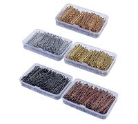 YUEHUINIAO 150Pcs/Box Metal Hair Clips for Wedding Women Hairpins Curly Wavy Grips Hairstyle Bobby Pins Hair Styling Accessories