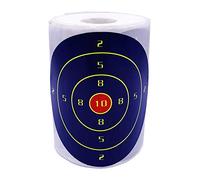 Yuejizhe 200pcs/Roll 4 inch Shooting Splatter Targets Stickers, Adhesive Reactive Targets, Range Targets Splatter Paper for Shooting Archery Bow Hunting Practice Training