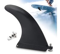 yuejuhe Removable SUP Fin, Universal Surfboard for Paddle Board Fins with Screws Replacement, Surf Accessories for Stand Up Paddles (Black)