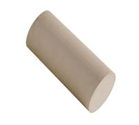 YUEKOPOU 1pcs High Precision Round PEEK Plastic Rod - Lightweight Durable Easy-to-Machine Bar for Handcrafts, Model Making & DIY Projects(60x500mm)