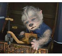 yuela 19inch Reborn doll kit Robbie the Werewolf lifelike soft touch fresh color collectible art DIY toy (1)