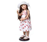 yuela 87CM Original Masterpiece Doll Huge baby toddler girl lifelike artist desgin ball jointed real age2 dress model collectible