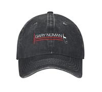 YUELEKANG Gary Numan 1 Classic Baseball Cap Vintage Washed Black