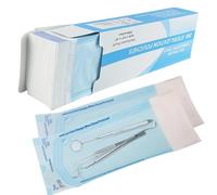 Yuelong 200PCS Self Sealing Sterilization Pouch Bags Autoclave Sterilizer Bags Pouch for Nail Tools Grade Paper Disposable Dental Tattoo Accessories Tool Storage Bag (5.25" x 10")