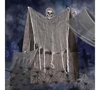 YUEMING Halloween Hanging Ghost Decorations, Hanging Skeleton Ghost Scary Props c for Home, Yard, Outdoor, Indoor, Party, Bar, Tree, Wall, Veranda, Porch, Eaves, Haunted House
