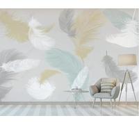 YueMingDi 3D Creative Living Room Decoration Simple Plants Landscape Tv Bedroom Wallpaper Living Room Murals-400Cm×280Cm
