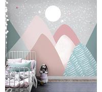 YueMingDi 3D Living Room Mural Home Decoration Color Peak Landscape Bedroom Living Room Modern Wallpaper-250Cm×170Cm