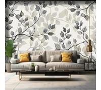 YueMingDi 3D Living Room Mural Home Decoration Tree Branches and Leaves Landscape Tv Background Home Decoration Wallpaper-300Cm×210Cm
