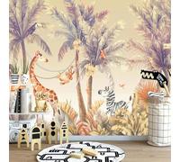 YueMingDi 3D Modern Mural Decorating Bedroom Trees Animal Woods Landscape Tv Background Home Decor Wallpaper-350Cm×256Cm