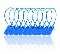 Yuemsh 100 PCS Plastic Tamper Seals Numbered Zip Ties Tags for,Shipping,250mm C