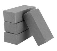 YUENPUN 4 PCS Grey Foam Flower Block, 22.7 x 10.5 x 7cm Dry Florist Foam Blocks, Thick Dry Floral Foam Bricks, Sponge Foam Block for Artificial Flowers, Floral Arranging, Weddings