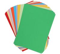 YUENPUN 500 Sheets A4 Coloured Card Paper, 10 Bright Colours Origami Paper, 70gsm Colorful A4 Card Stock for DIY Arts Crafts Projects