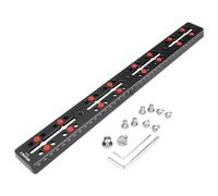 YUEOCT 400mm/15.7" Telescope Rail Bar Vixen Style Dovetail Mounting Plate, with M6 1/4" 3/8" Camera Screw for Telescope Saddle Mount Base OTA Equatorial Head Tripod Adapter Sky Astrophotography