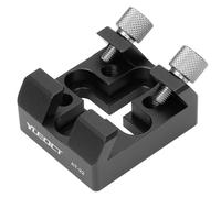 YUEOCT Flat Base Finder Scope Mount Dovetail Mounting Base Shoe - M6 Screws | for Telescope Finderscope Scopes Handle Rail Bar Plate
