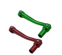 YUERBNC CNC Universal 10-11mm Motorcycle Folding Aluminum Gear Shift Lever Fit for 50/110/125/150/250cc ATV Dirt Bike Pit Bikes(Blue)