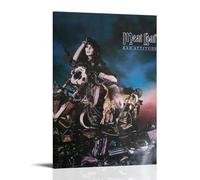YUERBNC Meat Loaf Bad Attitude Poster Wall Art Aesthetic Canvas Cover Poster Vintage Painting for Rooms 24x36inch(60x90cm) Frame-style-1