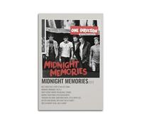 YUERBNC One Direction Midnight Memories Posters Wall Art Canvas Aesthetic Poster Painting Decor For Living Room Bed Room Elegant Poster 12x18inch(30x45cm) Unframe-style