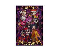YUERBNC The Amazing Digital Circus Poster Wall Art Aesthetic Cover Poster Design Painting for Living Room Bed Room 12x18inch(30x45cm) Unframe-style