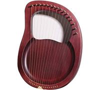 YUESFZ Harp Autoharps Plate-type Small Stringed Instrument, Humanized Design Of The Harps, With Performance Package, Strings, Tuning Wrench (Color : Wine red, Size : 16 string)