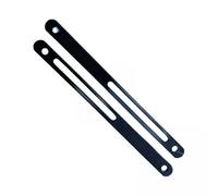 YueShengYCHUANG 2 Pieces Rear Rack Connector Plate Bike Rear Rack Support Bike Rear Rack Connector Rear Rack Extension Bracket Brake Rear Mount Suitable for 26