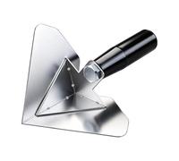YueShengYCHUANG Stainless Steel Internal-Corner Plastering Trowel Smooth Finished 90-Degree Inside Corner Trowel Ergonomic Hand Tool for Wall Repairs