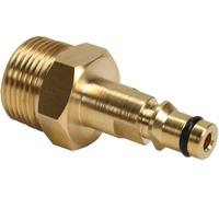 YUET M22 High Pressure Washer Connector, Hose Adapter, Brass M22 Washer Gun Hose Pipe Convert (M22 14MM Fitting Hose Connector) Plug to Karcher Quick Connect Coupler for Kärcher