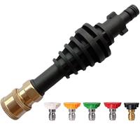 YUET Worx WA4013 Short Lance for Extension Rod Adapter for Worx Car Washer Cleaning Tool Quick-Connect Rod Accessories