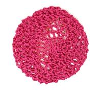 yueton 1 Pack Pink Crochet Knitted Style Cap Stylish Skull Cap Lightweight Headscarf Hip Hop Style Headwear for Women, Pink, 1