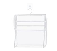 yueton 1 Set Hanging Bathroom Wash Bag Transparent Toiletries Storage Bag Toy Hanging Bag Hook Makeup Bag Travel Toiletries for Travel Bathroom Waterproof Bathroom Hanging Clothes and Towels, no, No