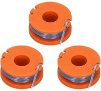 YUETTYY 3/6 Pack Replacement Strimmer Spool & Line for Argos McGregor MCT1825 Grass Trimmer Brush Cutter,Autofeed Spools Replacement Trimmer Refills (3PCS)