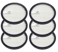 YUETTYY 3/6 PACK Washable Reusable HEPA Filter Replacement for Ultenic U12 Vesla Vacuum Cleaner Spare Parts Vacuum Central Filter Accessories Kit (6 PACK)