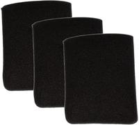 YUETTYY 3/6PCS Replacement Foam Filters,Dry Cloth Filter Parts for Parkside PWD 12 A1 PNTS 1300 A1 IAN 55929 Wet Dry Vacuum Cleaner Accessories Reusable Filter (3PCS)