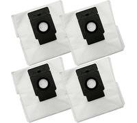 YUETTYY 4/10 Pack Replacement Robot Vacuum Cleaner Bags for Tapo RV30 Plus And for RV10 Plus RVA200 Vacuum Cleaner Parts,4L Large Capacity Reusable Dust Collector Bags (4PACK)