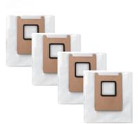 YUETTYY 4/10 Pack Replacement Vacuum Cleaner Dust Bags for Eufy for Omni for E25/E28 Robot Part, Large Capacity Dust Bags Non-Woven Fabric Bag (4 Pack)