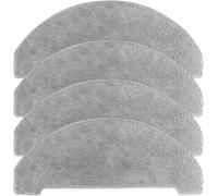 YUETTYY 4/10PCS Vacuum Washable Cloth Mop Pads for Vexilar for Cleanova for W7 W11 Self-Emptying Vacuum Cleaner Replacement Microfiber Cloth Wipes Mop Cleaner Pad Part (4 PACK)