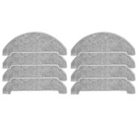 YUETTYY 4/8 Pcs Replacement Mop Cloth, Microfiber Mop Cloth Pads for Vexilar Robot Vacuum Cleaner Parts Accessories,Washable Reusable Mop Pad (8 PCS)