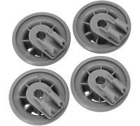 YUETTYY 4/8PCS Dishwasher Roller Wheels Lower Rack Wheels Replacement Parts 611475 165314 00611475 for Bosch for Siemens for Neff for Beko Dishwasher Accessories (4PCS)