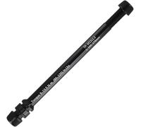 YUETTYY Bike Trainer Thru Axle Adapter,M12xP1.0/P1.5/P1.75 Aluminum Alloy Bike Trainer Shaft,Bicycle Front Wheel Adjustable Length Trainer Axle， For Bicycle Sports (M12x1.0 166-178)