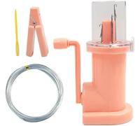 YUETTYY DIY Hand-Cranked Braiding Machine, Household Hand-Cranked Rope Braiding Machine,Handmade Mini Knitting Machine Knitting Sewing Tool,DIY Spool Knitter Winding Machine