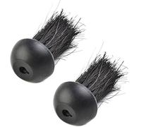 YUETTYY Fireplace Brushes,Chimney Brush Round Replacement Brush Head for Fireplace Fire Wood Burning Stove Cleaning (4)