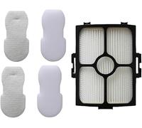 YUETTYY HEPA Filter Foam & Felt Pre-Motor Filters Kit for Shark Stratos UltraLight DuoClean PowerFins Corded Stick Vacuum HZ3000 HZ3002, Replace Part XFFKHZ3000 XHFHZ3000 (A)