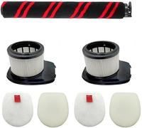 YUETTYY Post Filter Sponge Filter Main Brush Replacement Kit Fit for Shark IZ400 IZ420 IZ400UK IZ400UKT IZ420UKT Vacuum Cleaner Spare Parts