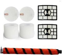 YUETTYY Vacuum Replacement Parts, 7PCS Roller Brush Filter Set For Shark AZ950UK AZ950UKT DuoClean Lift-Away Upright Bagless Vacuum,1 Roller brushe, 2 Filter, 2 Foam Filter,2 Felt Filter